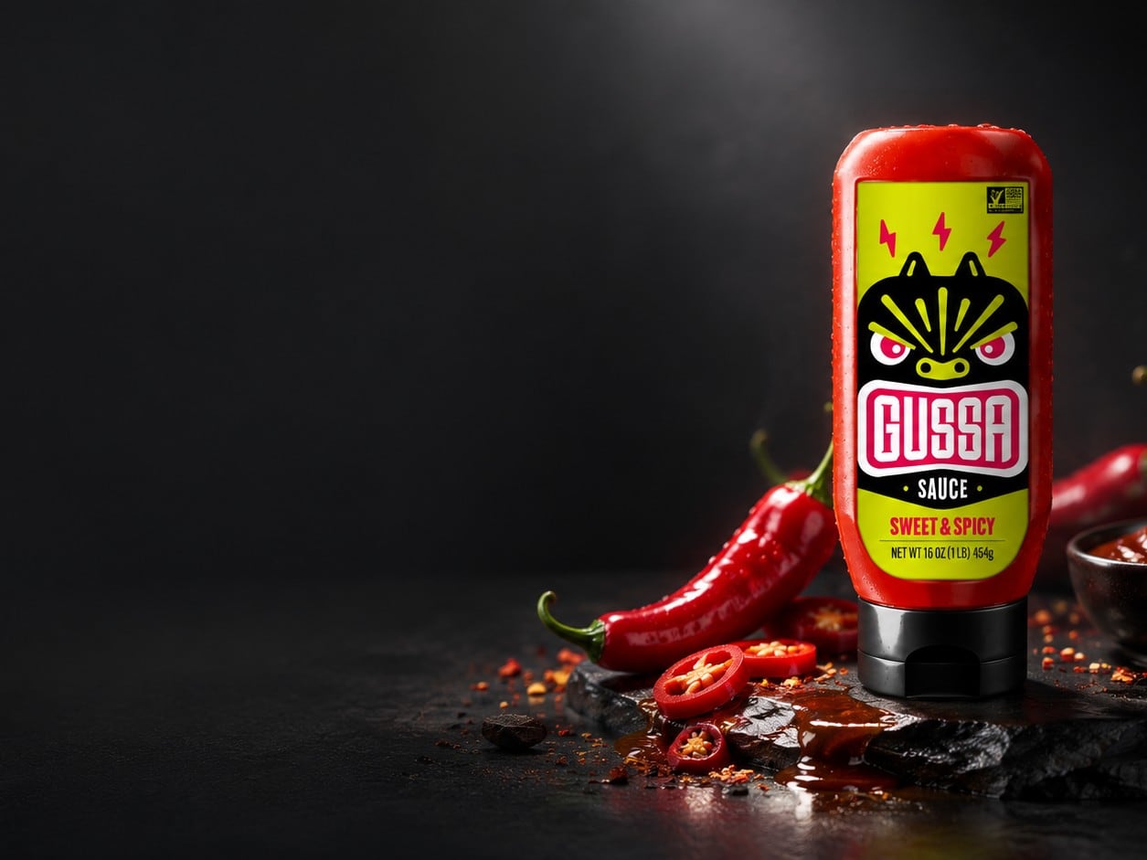 GUSSA Sweet & Spicy bottle